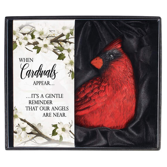 Carson When Cardinals Appear Gift Boxed Cardinal Figurine, 3.25"
