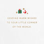 Tropical Santa with Flamingo Christmas Card Sentiment image number 2