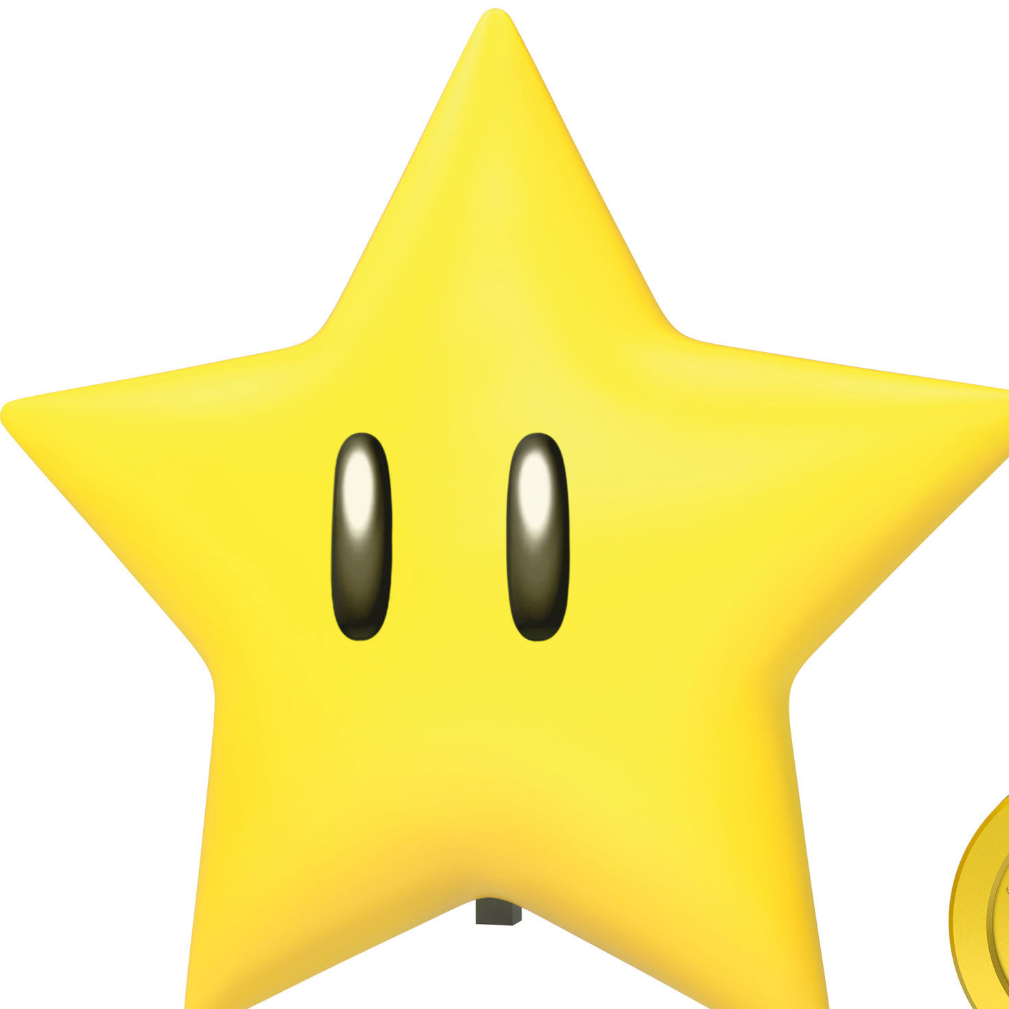 Super Mario Super Star Keepsake Tree Topper closeup view image number 4