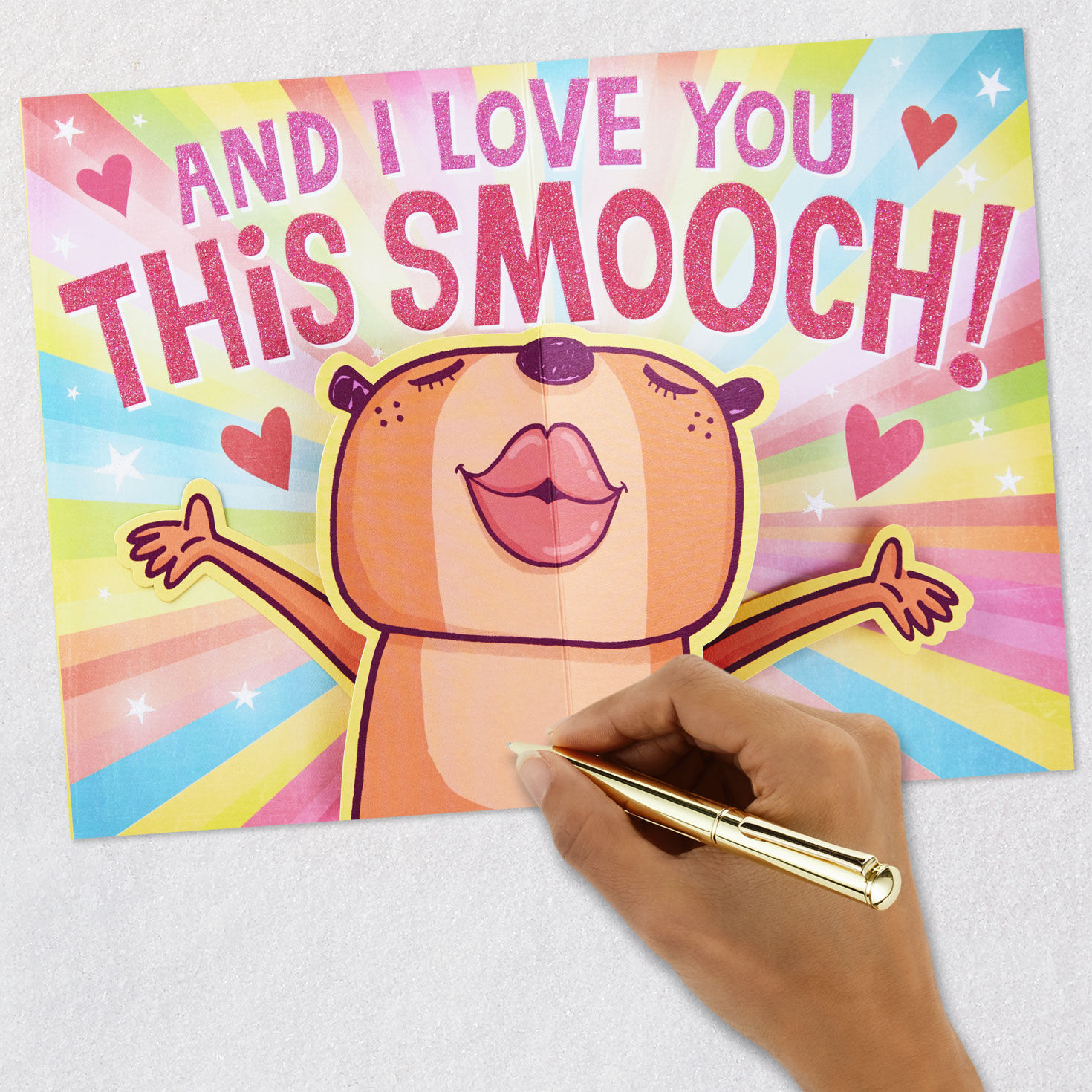Love You This Smooch Pop-Up Sweetest Day Card for only USD 4.99 | Hallmark