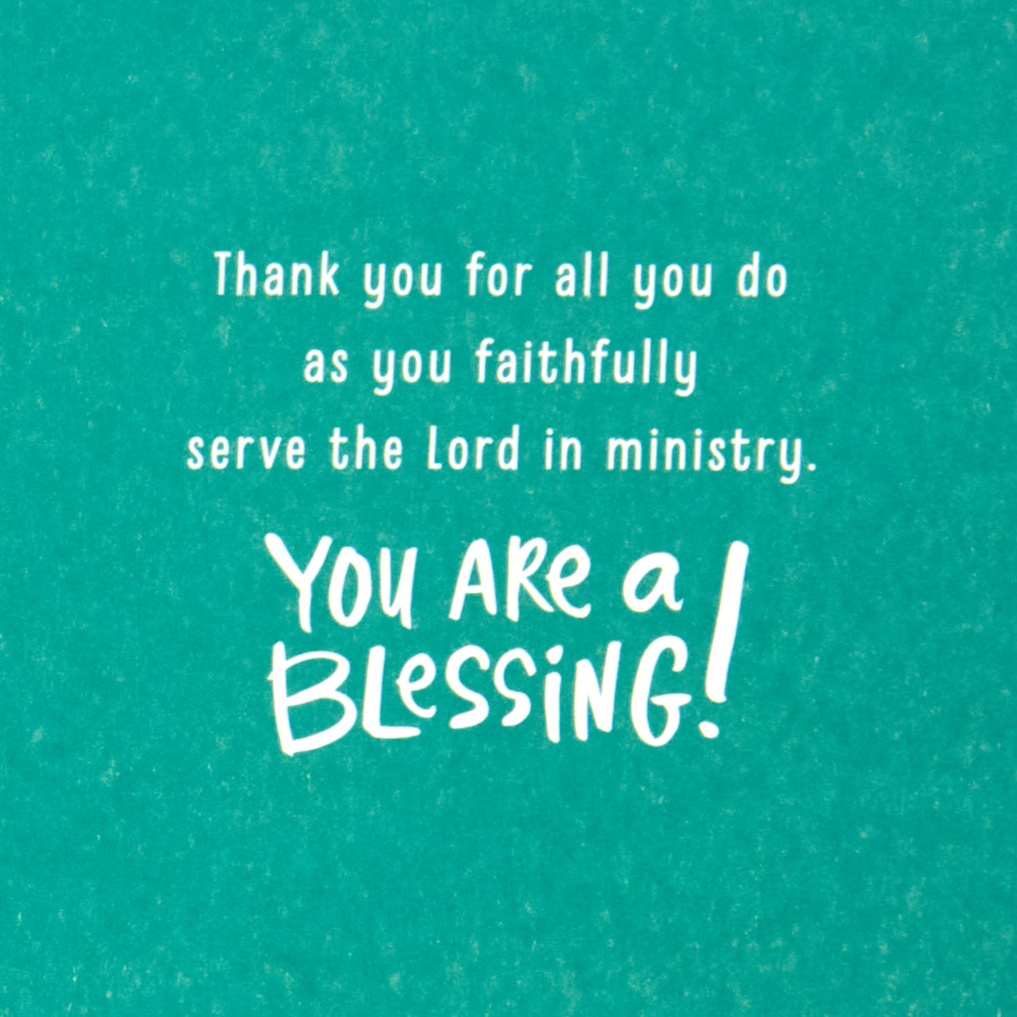 Your Ministry Is a Blessing Religious Thank You Card for only USD 4.59 | Hallmark