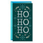 Cross Stitch Sign Money Holder Christmas Card Card Front image number 1