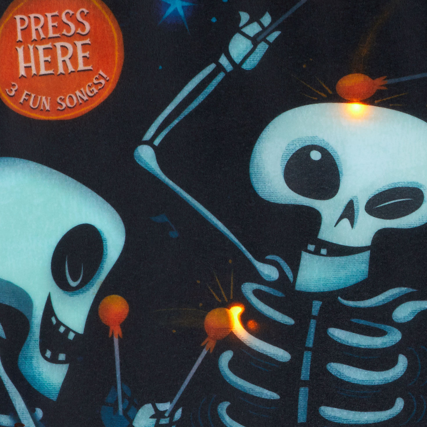Scary Fun Musical Halloween Card With Light, , large image number 4