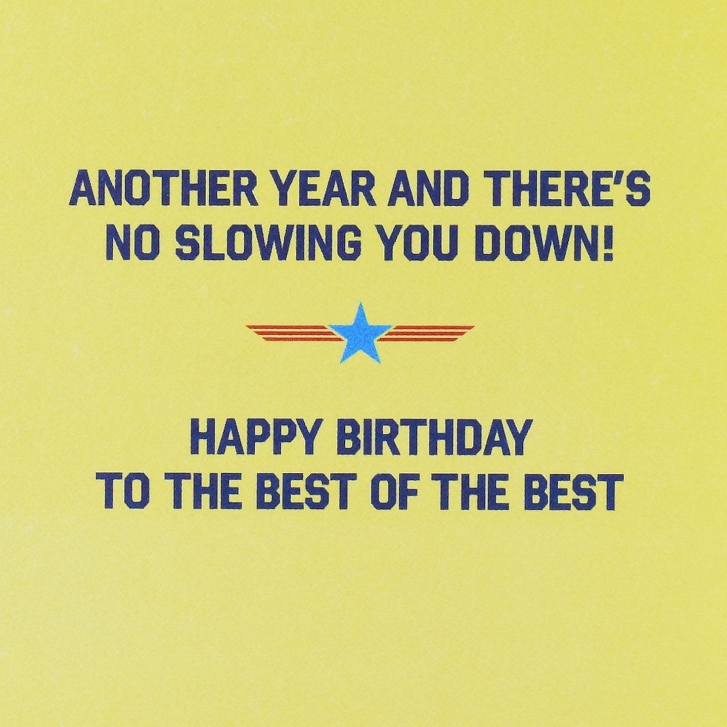 Top Gun&trade; The Need for Speed Birthday Card, , large image number 2