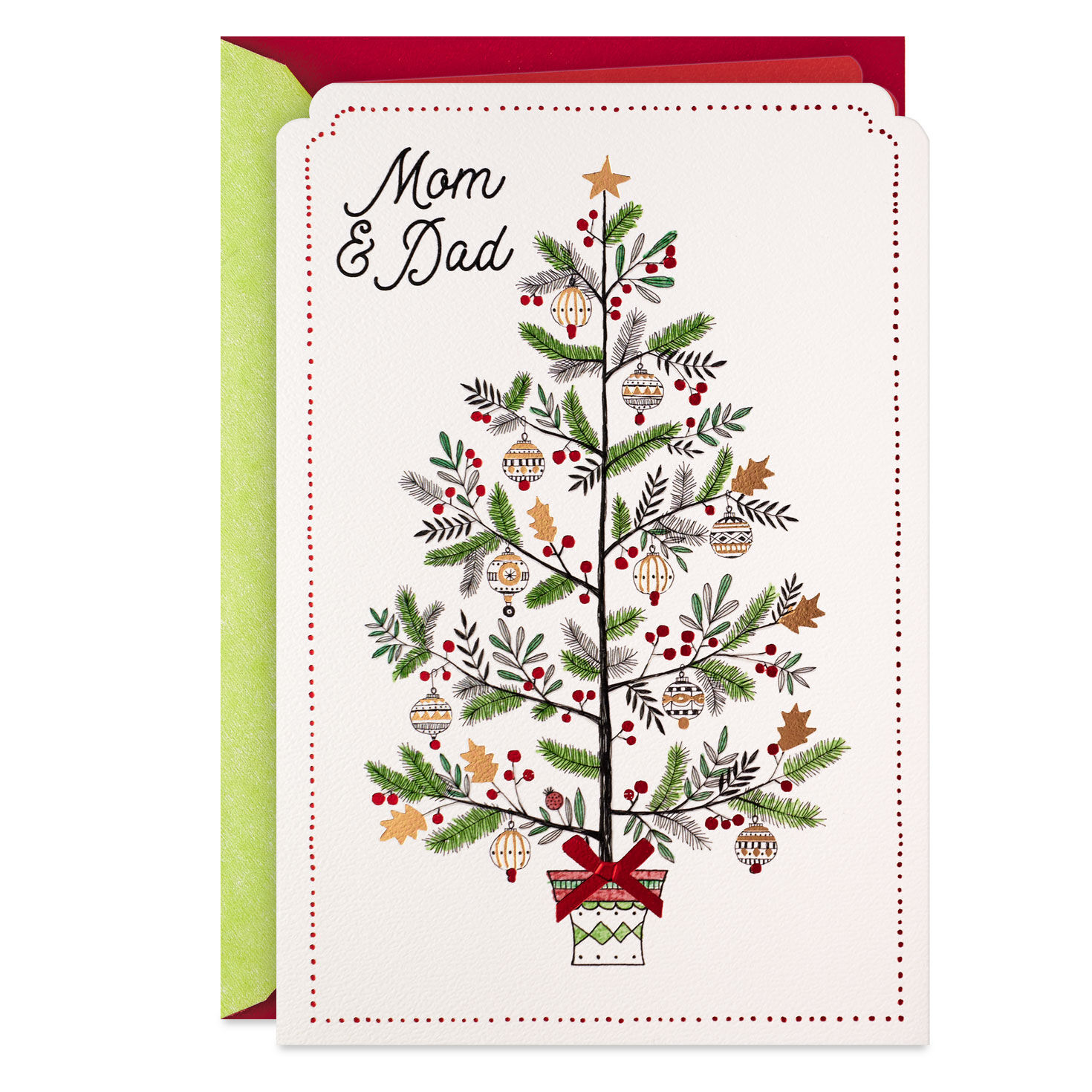 Endless Love Christmas Card for Mom and Dad for only USD 5.59 | Hallmark