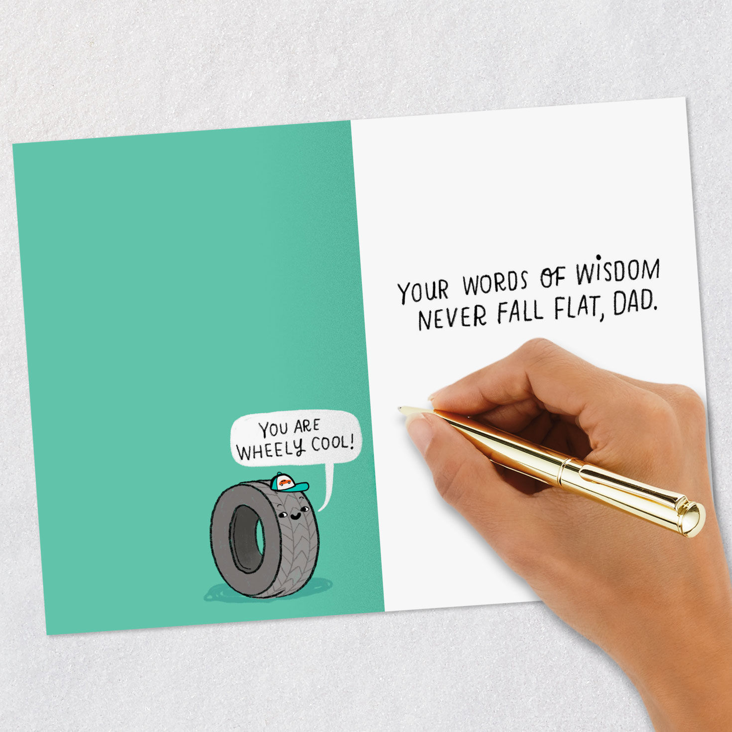 Your Wisdom Never Falls Flat Funny Father's Day Card for Dad for only USD 3.99 | Hallmark