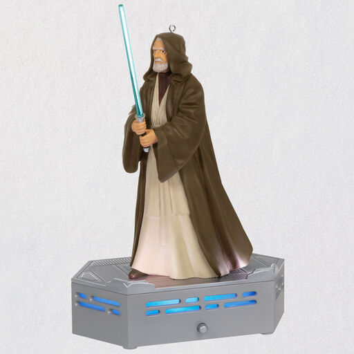 Star Wars: A New Hope™ Collection Obi-Wan Kenobi™ Ornament With Light and Sound, 