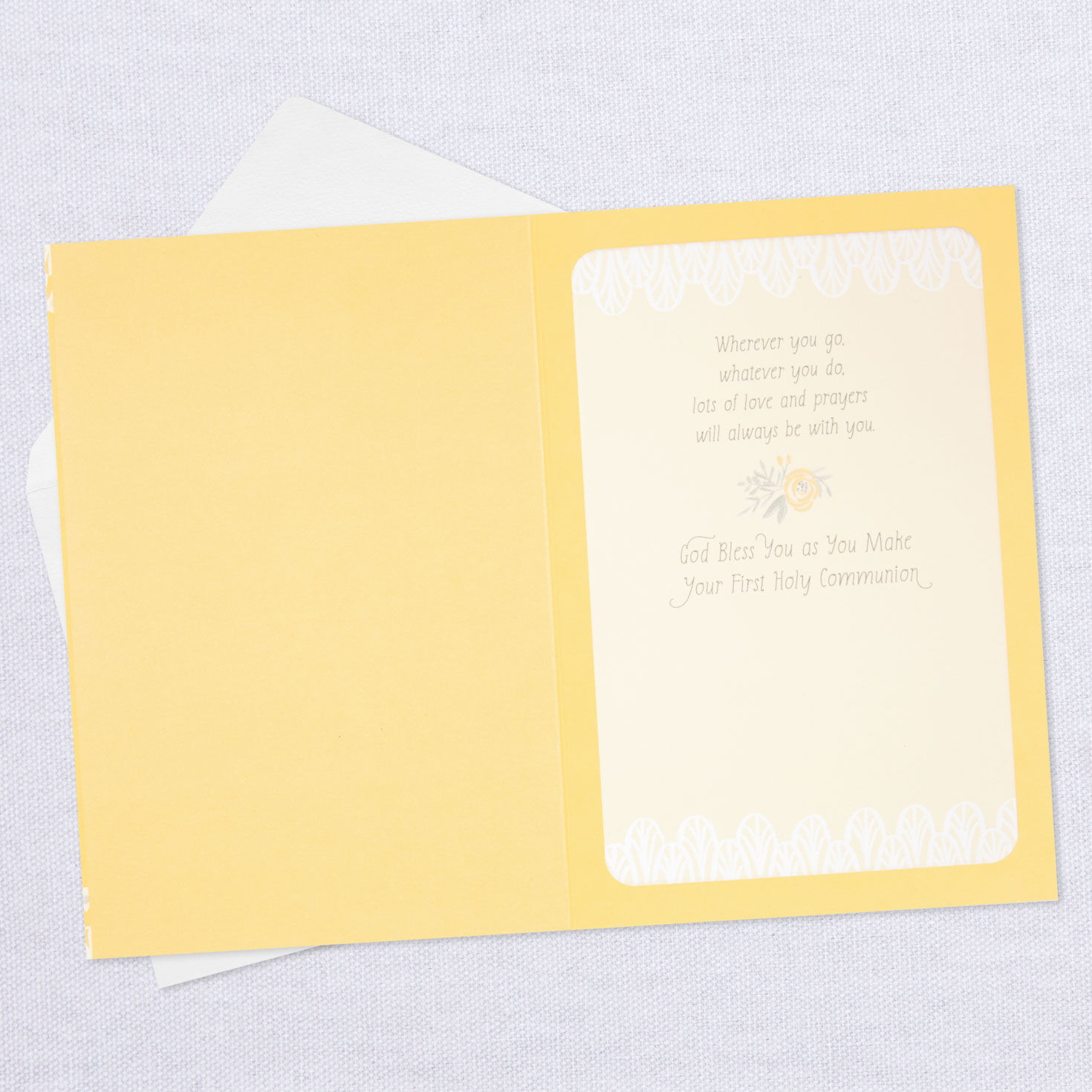 Love, Prayers and God's Blessings First Communion Card for Niece for only USD 3.99 | Hallmark