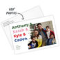 Colorful Names List Flat Holiday Photo Card, , large image number 3