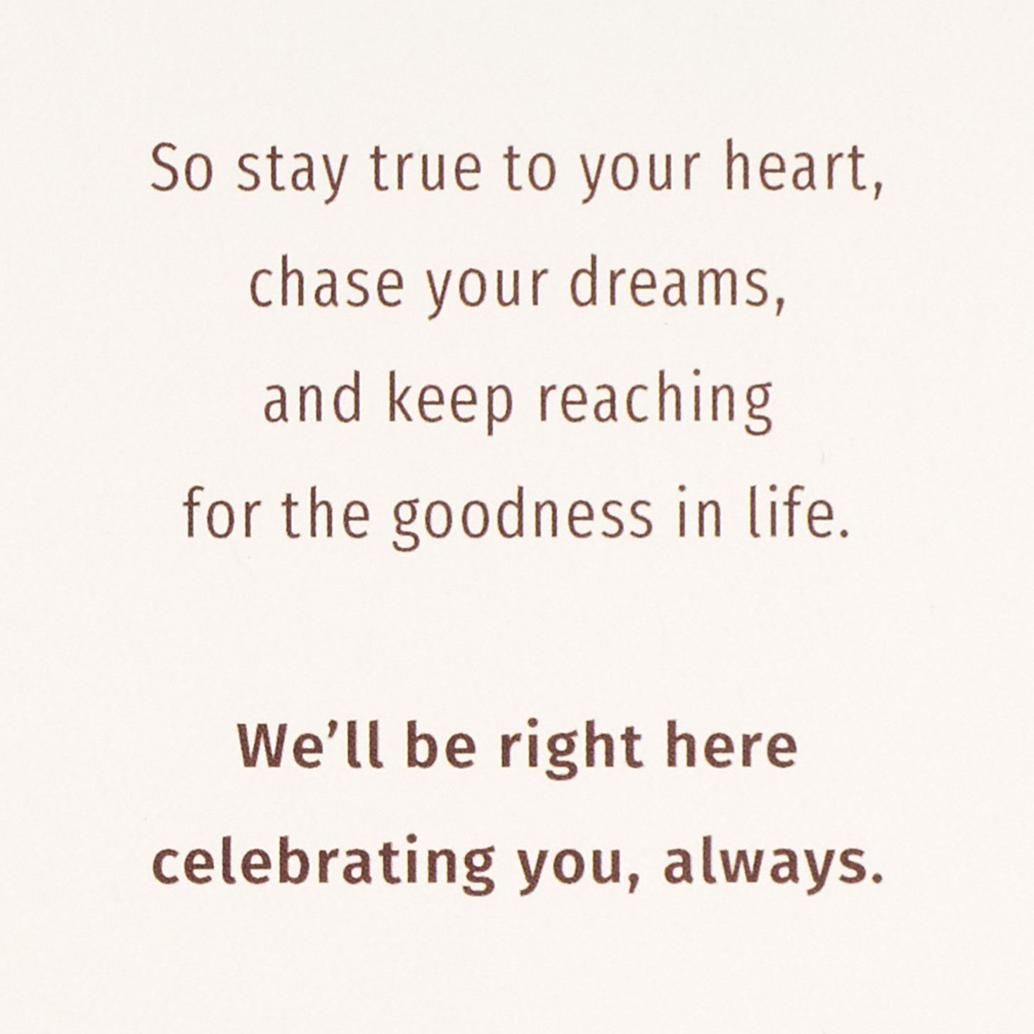 Abstract Mountains and Sun Nephew Birthday Card Sentiment image number 3