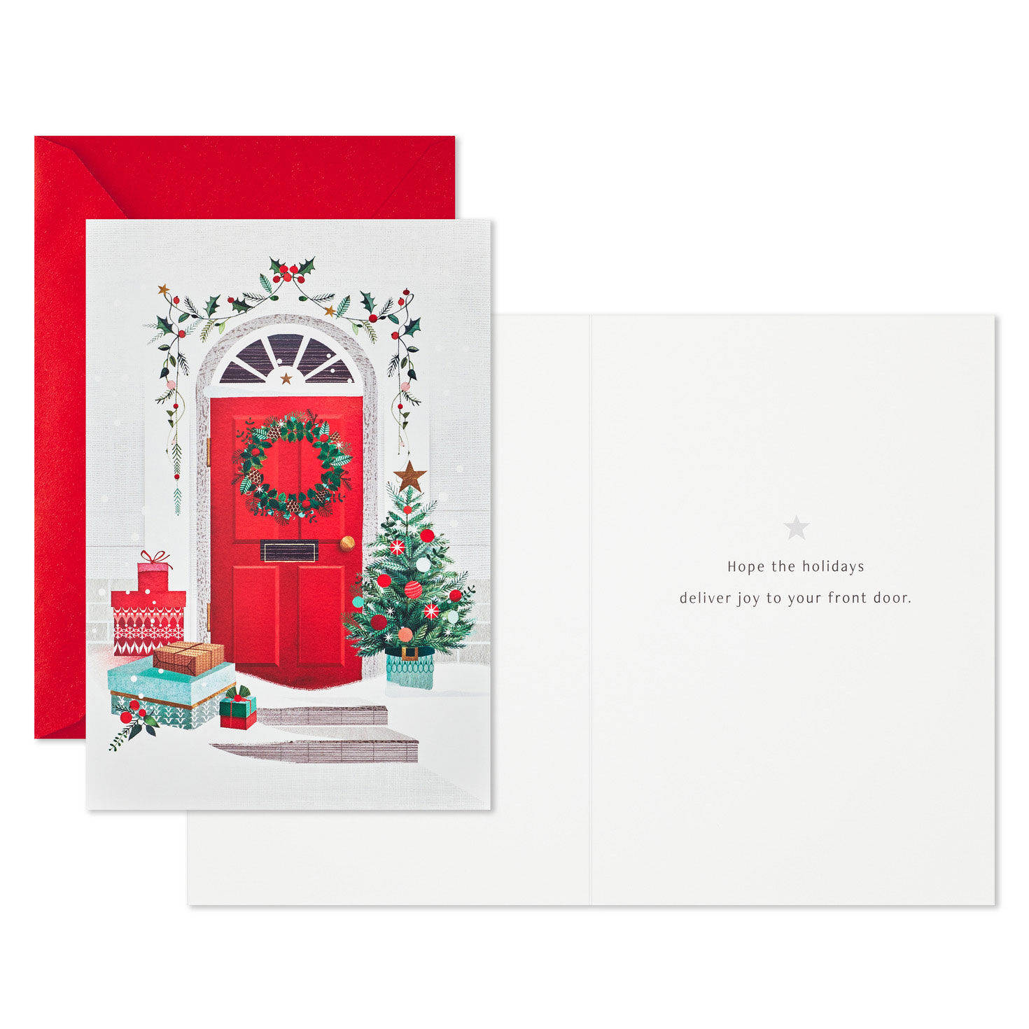 Red Front Door Boxed Christmas Cards, Pack of 40, , large image number 3