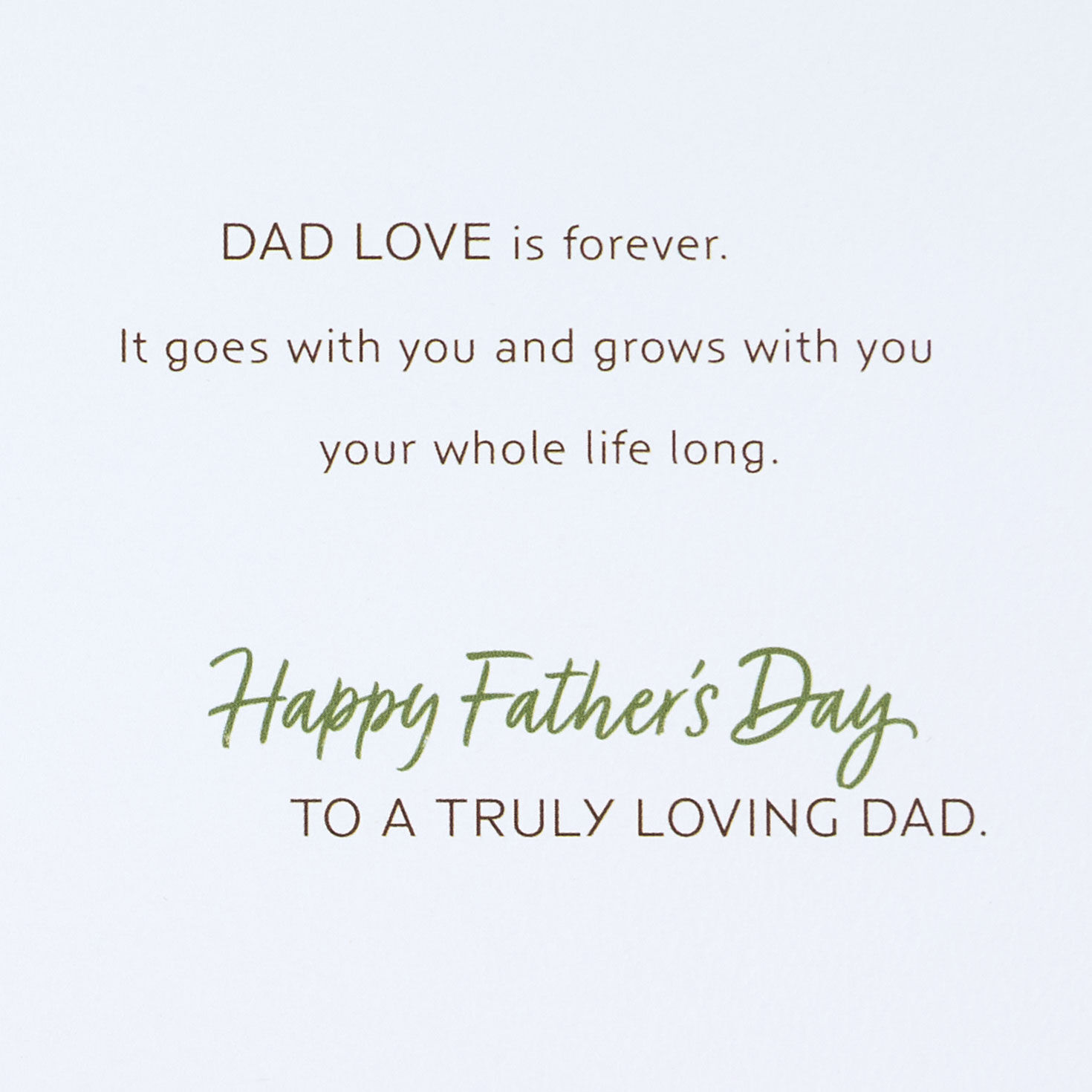Gold Foil Angular Lines Father's Day Card Sentiment image number 3