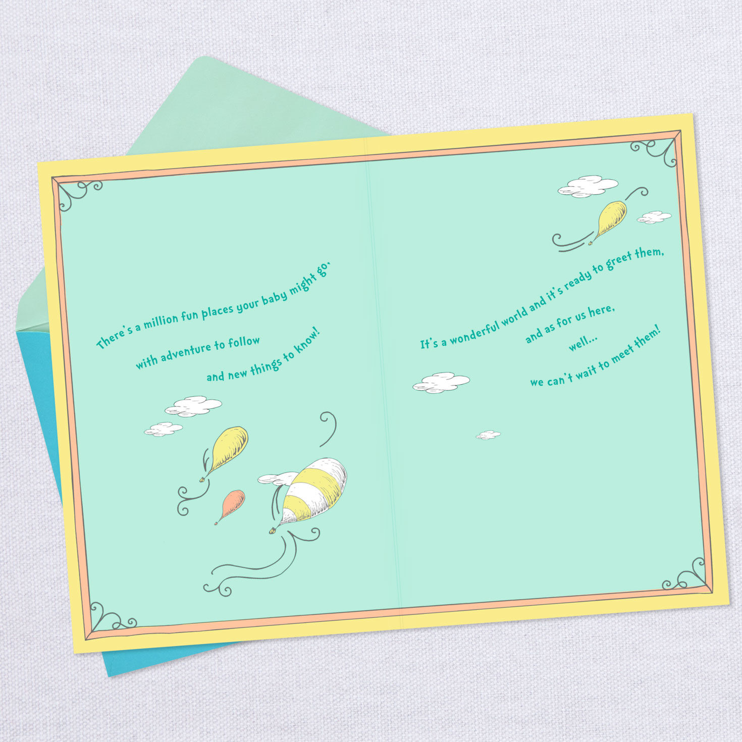 Dr. Seuss™ Oh, the Places They'll Go! New Baby Card for only USD 2.99 | Hallmark