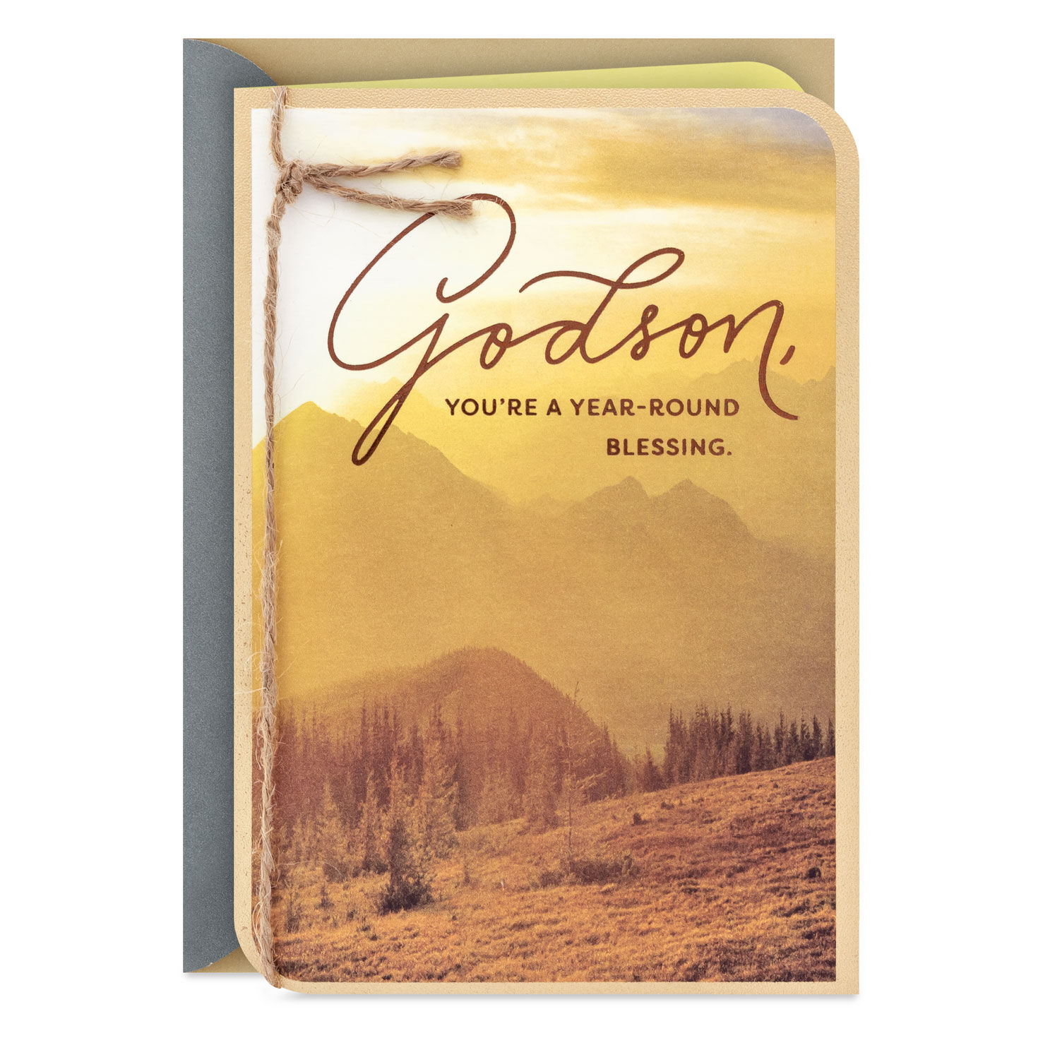 Year-Round Blessing Birthday Card for Godson