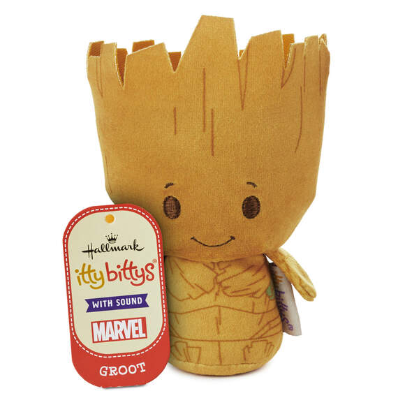 itty bittys® Marvel Baby Groot Plush With Sound, , large image number 2
