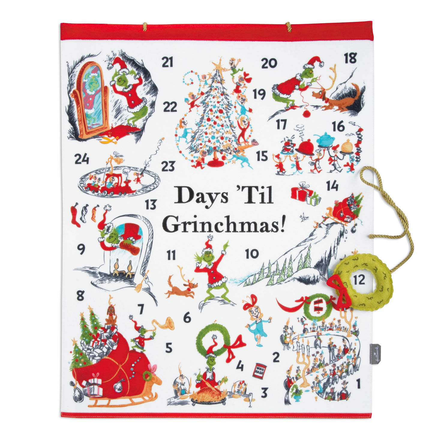Dr. Seuss's How the Grinch Stole Christmas!™ Storybook Countdown Calendar