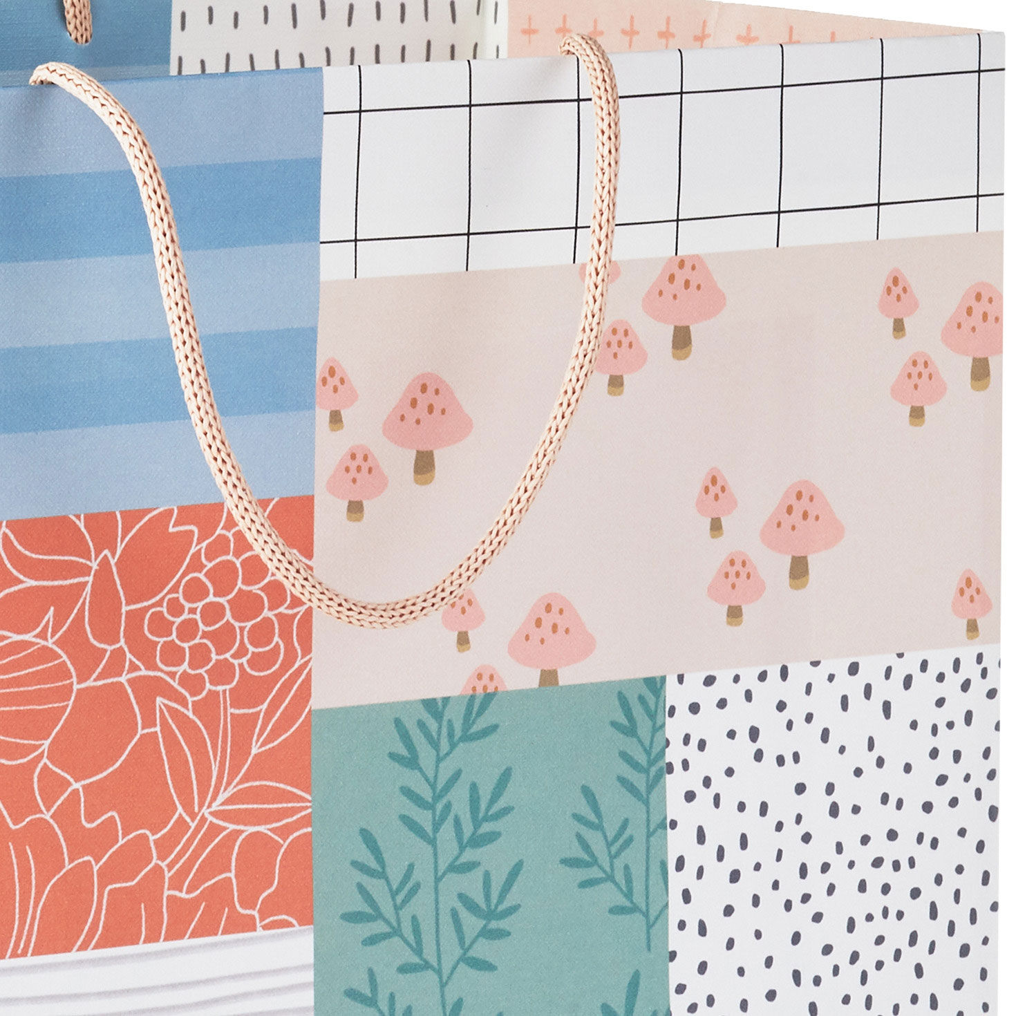 13" Patchwork Floral Large Gift Bag for only USD 4.99 | Hallmark