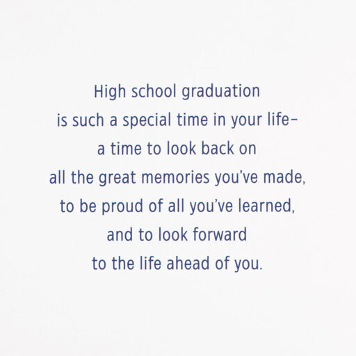 To Your Wonderful Future High School Graduation Card, 