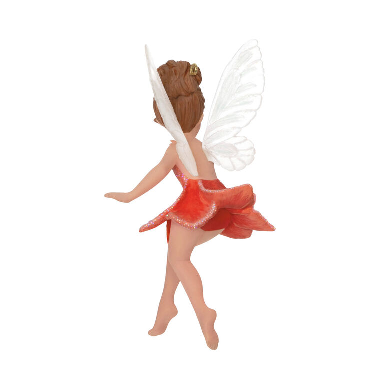 Pink Flower Fairy Keepsake Ornament  image number 5