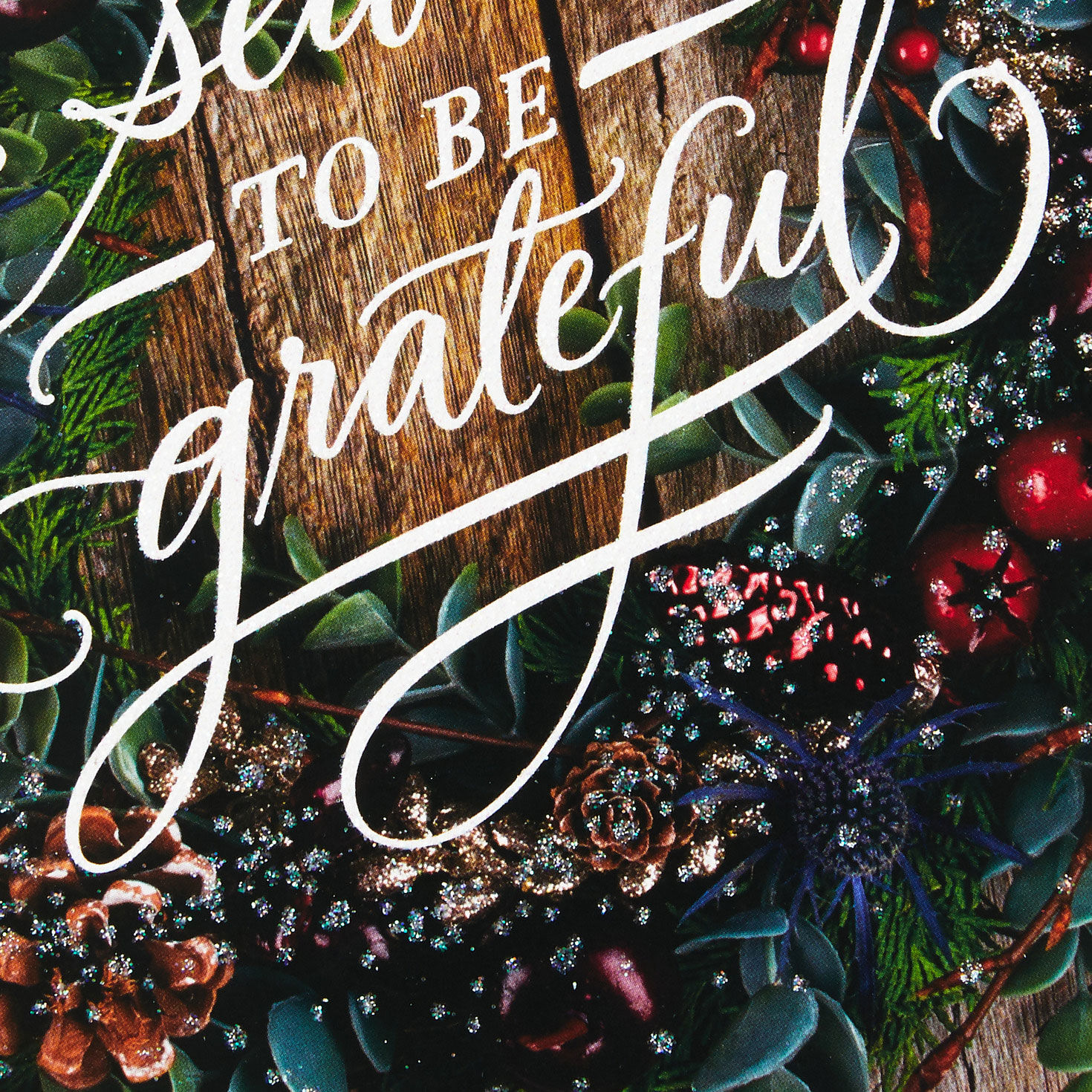 Pine Wreath on Wood Plank Door Boxed Christmas Cards, Pack of 40 for only USD 15.49 | Hallmark