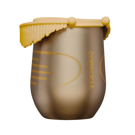 Corkcicle Harry Potter Golden Snitch Stemless Glass, 12 oz., 