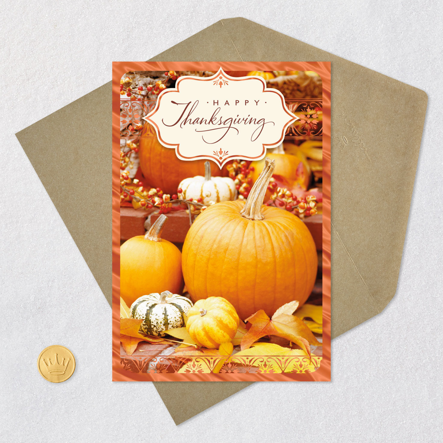 Heartwarming Moments and Memories Thanksgiving Card - Greeting Cards ...