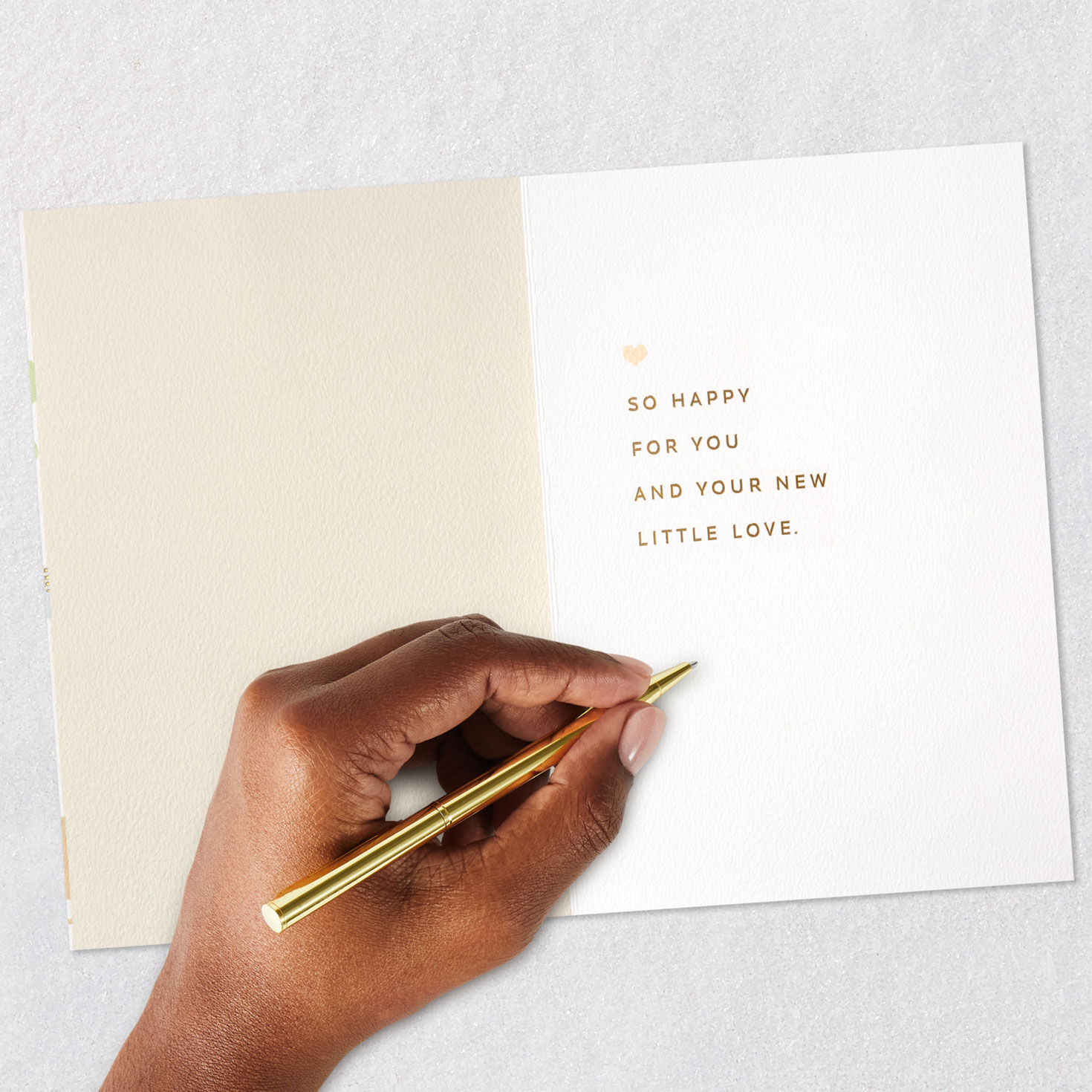 Pastel Baby Rattles Baby Shower Card Signing card image number 7