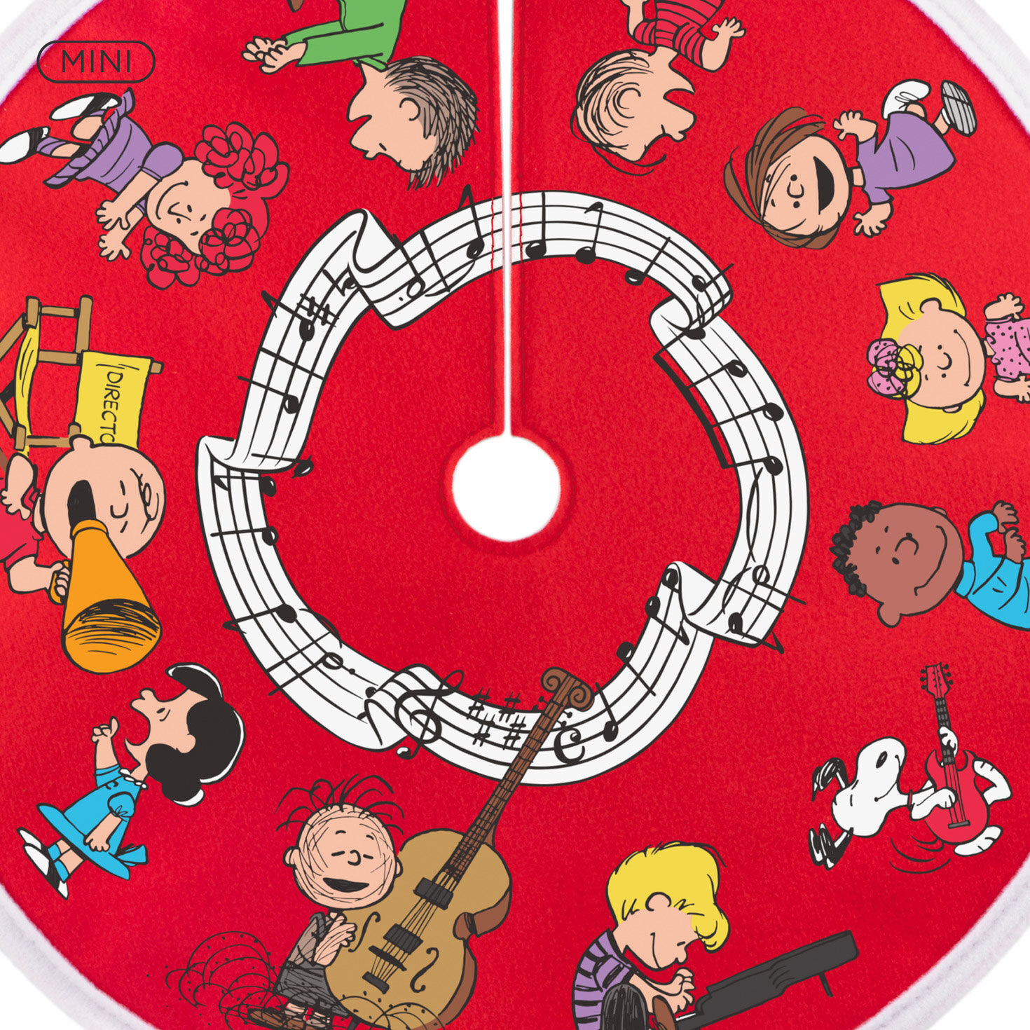 Peanuts Gang Mini Tree Skirt  image number 3