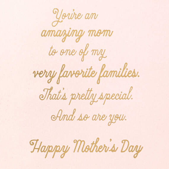 You're an Amazing Mom Mother's Day Card for Sister, , large image number 2