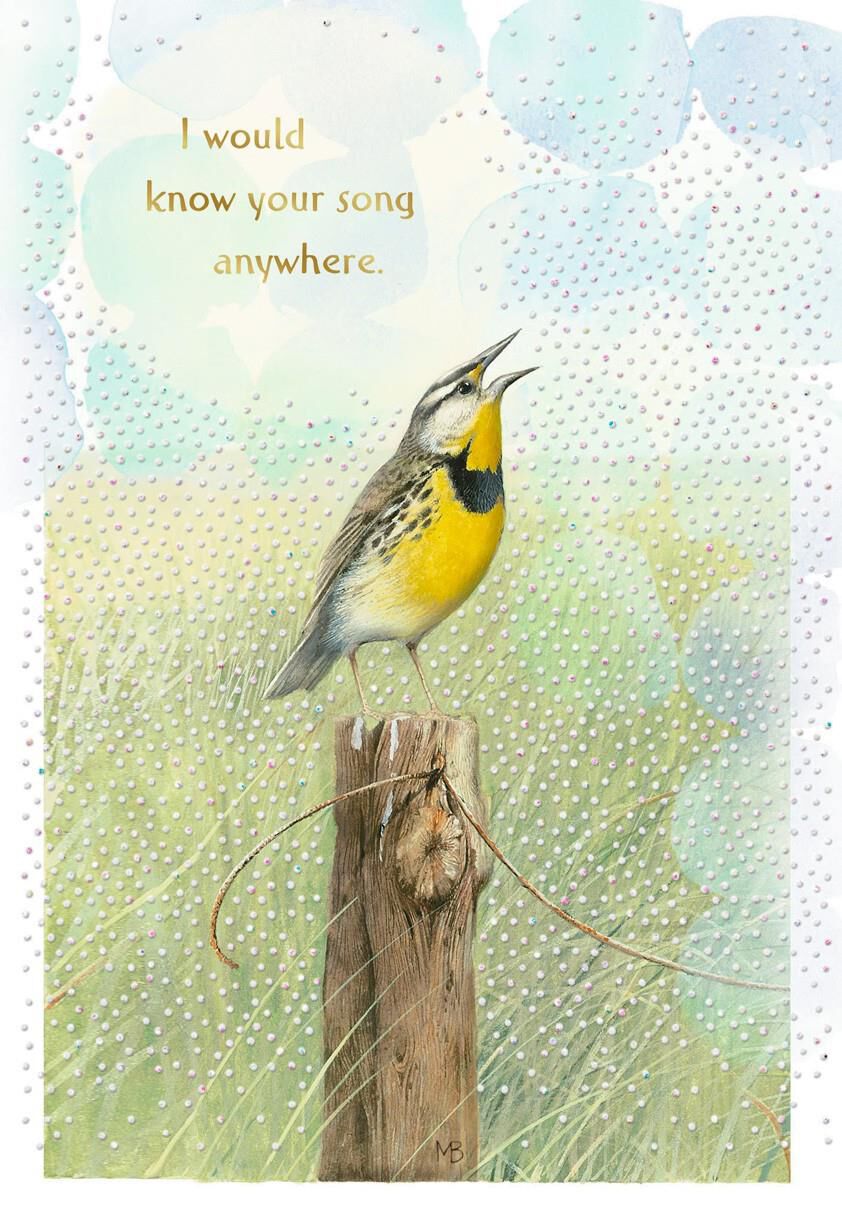 You're One of A Kind Marjolein Bastin Just Because Card