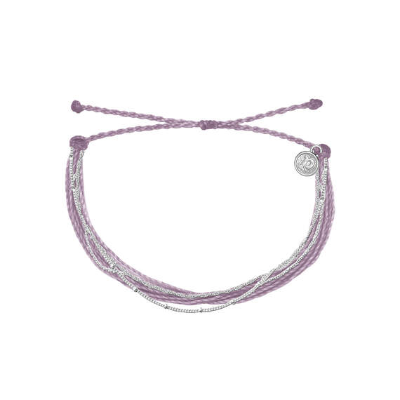 Pura Vida Malibu Light Purple Multistrand Bracelet
