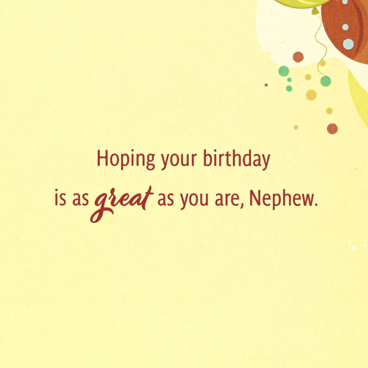 One Great Guy Birthday Card for Nephew, , large image number 3