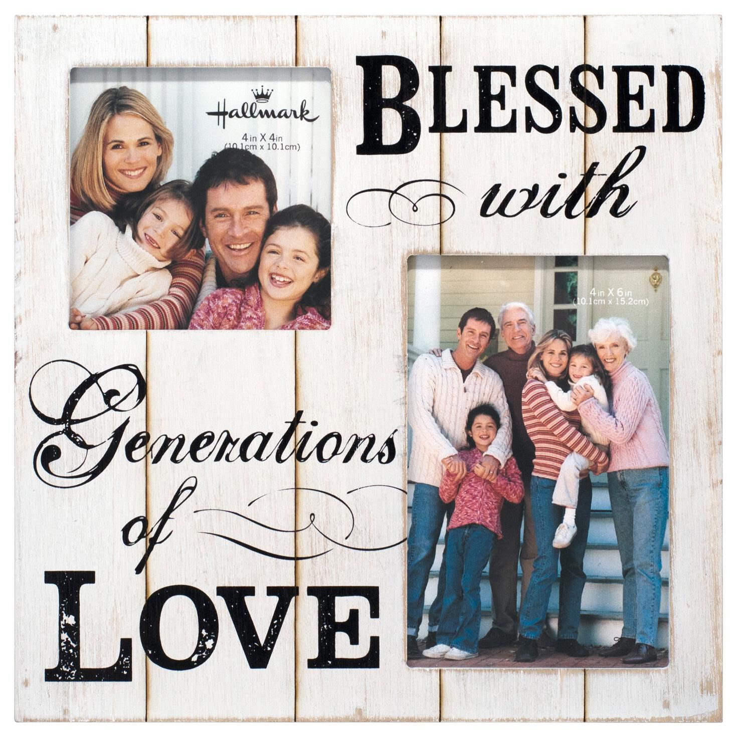Generations Of Love Wood Photo Frame 4x4 4x6 Picture Frames Generations Of Love Wood Photo Frame 4x4 4x6 Picture Frames Hallmark