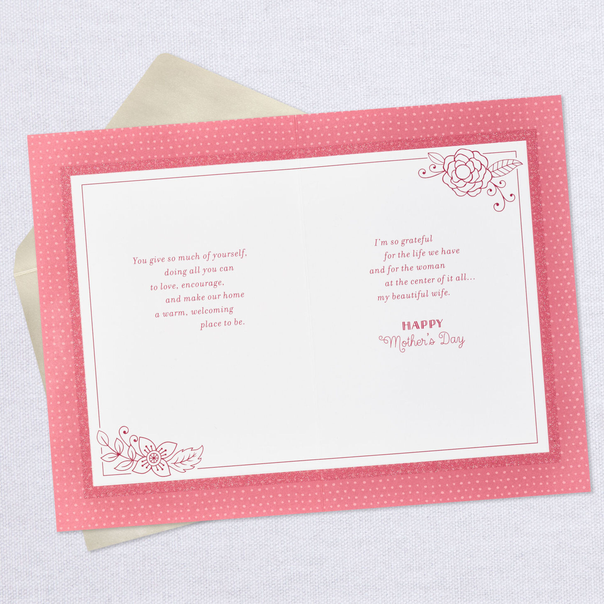 Heart and Soul Mother's Day Card From Husband - Greeting Cards - Hallmark
