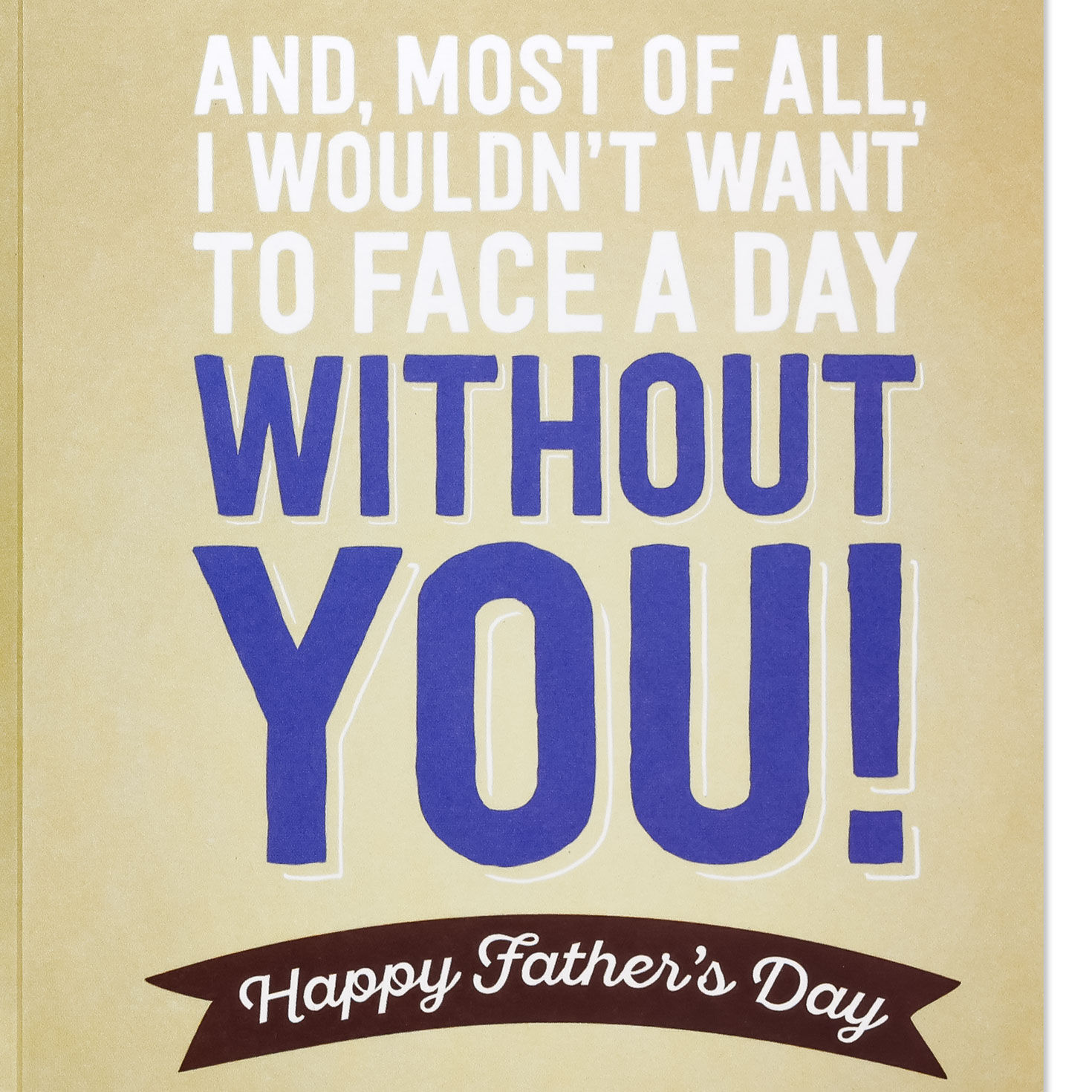 Coffee Cups Father's Day Card sentiment image number 3