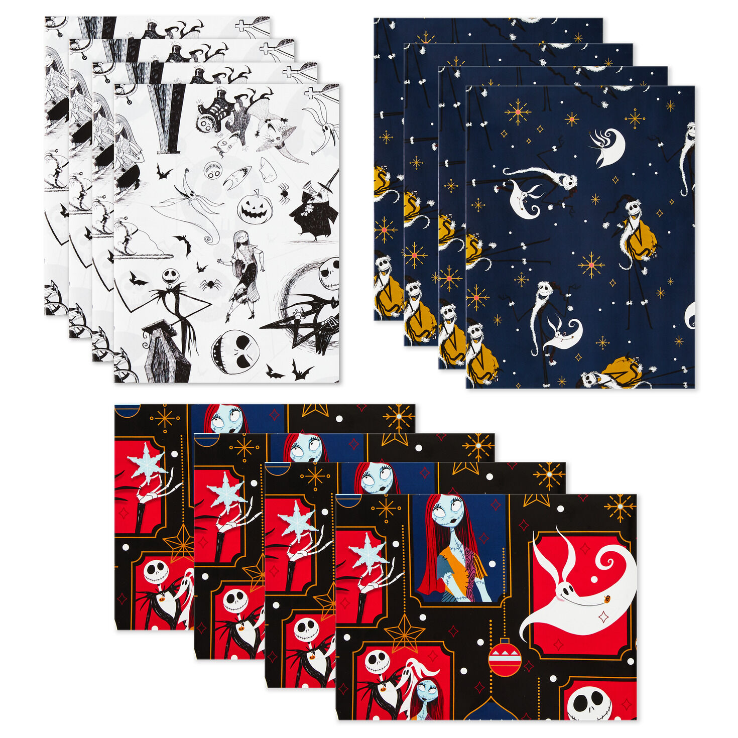 Disney christmas outlet wrapping paper