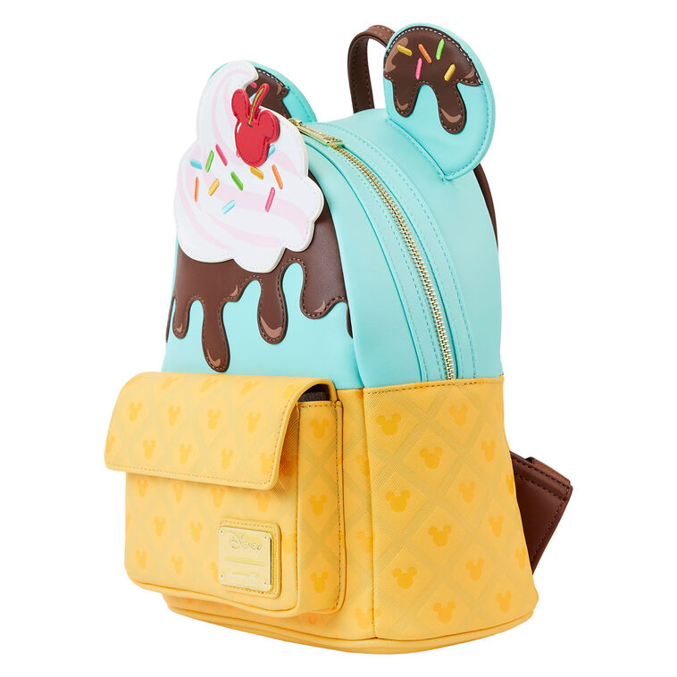 Faux Leather Loungefly Disney Princess Ice Cream Mini Backpack