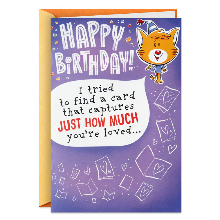Love Explosion Funny Pop-Up Birthday Card With Sound