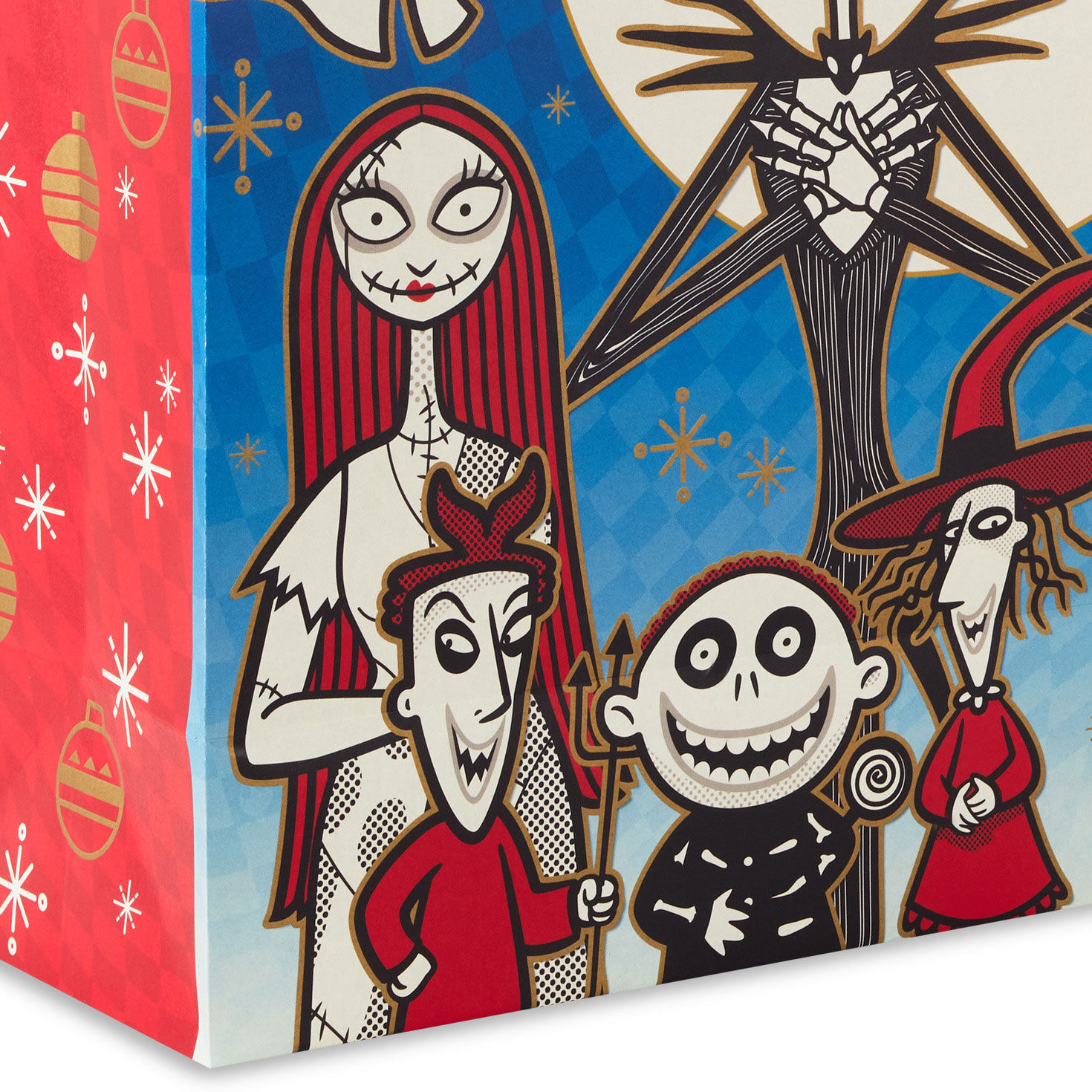 13 Disney Tim Burton s The Nightmare Before Christmas Characters on Blue Large Gift Bag Gift Bags Hallmark