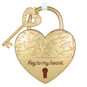 Key to My Heart Metal Ornament, , large image number 1