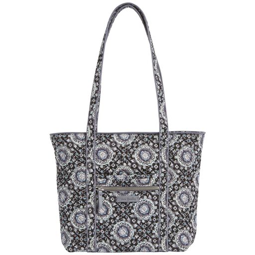 Vera Bradley Iconic Lunch Bunch Bag In Charcoal Medallion Handbags Vera Bradley Iconic Small Tote Bag In Charcoal Medallion