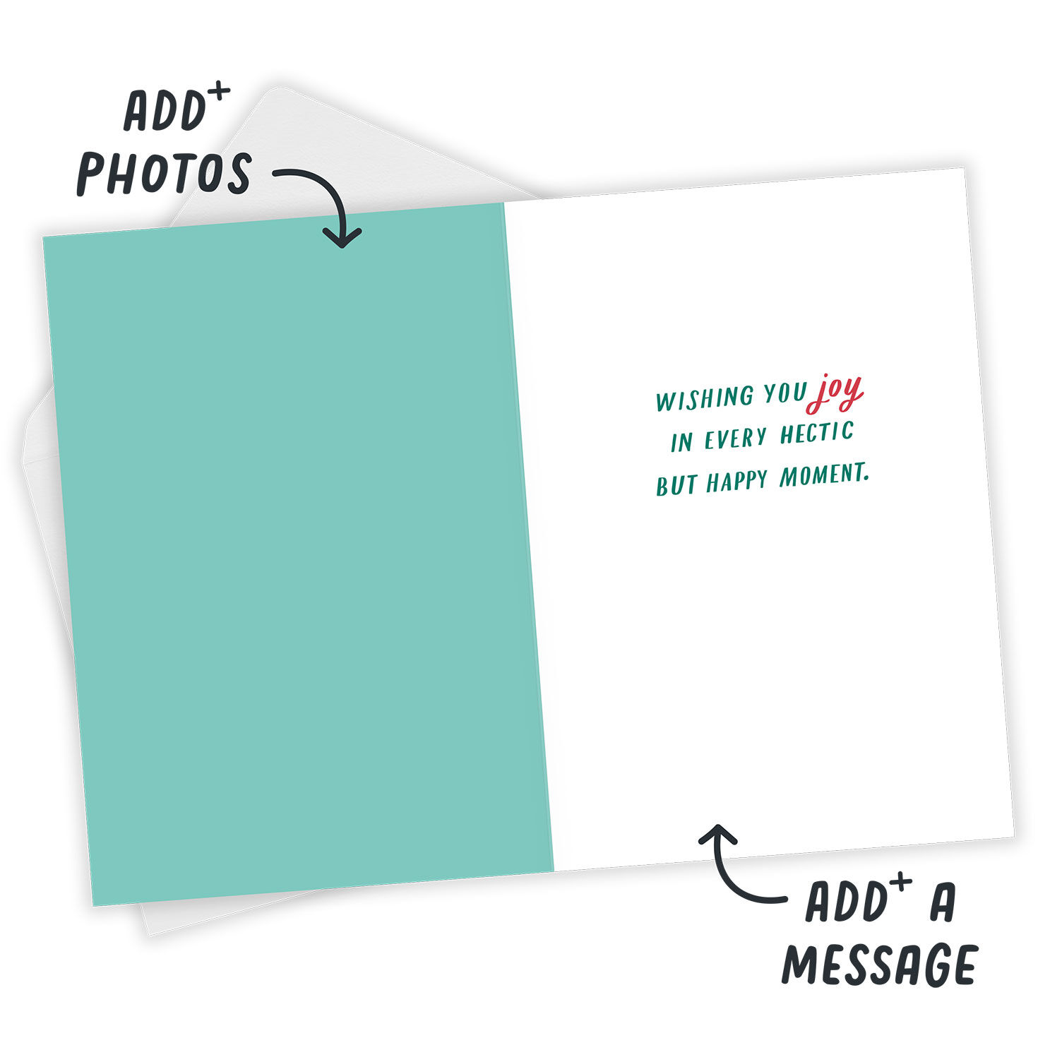 Santa Self-Care Funny Custom Christmas Card, , large image number 3