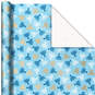 Blue Hanukkah Designs 3-Pack Wrapping Paper Assortment, 120 sq. ft., , large image number 5