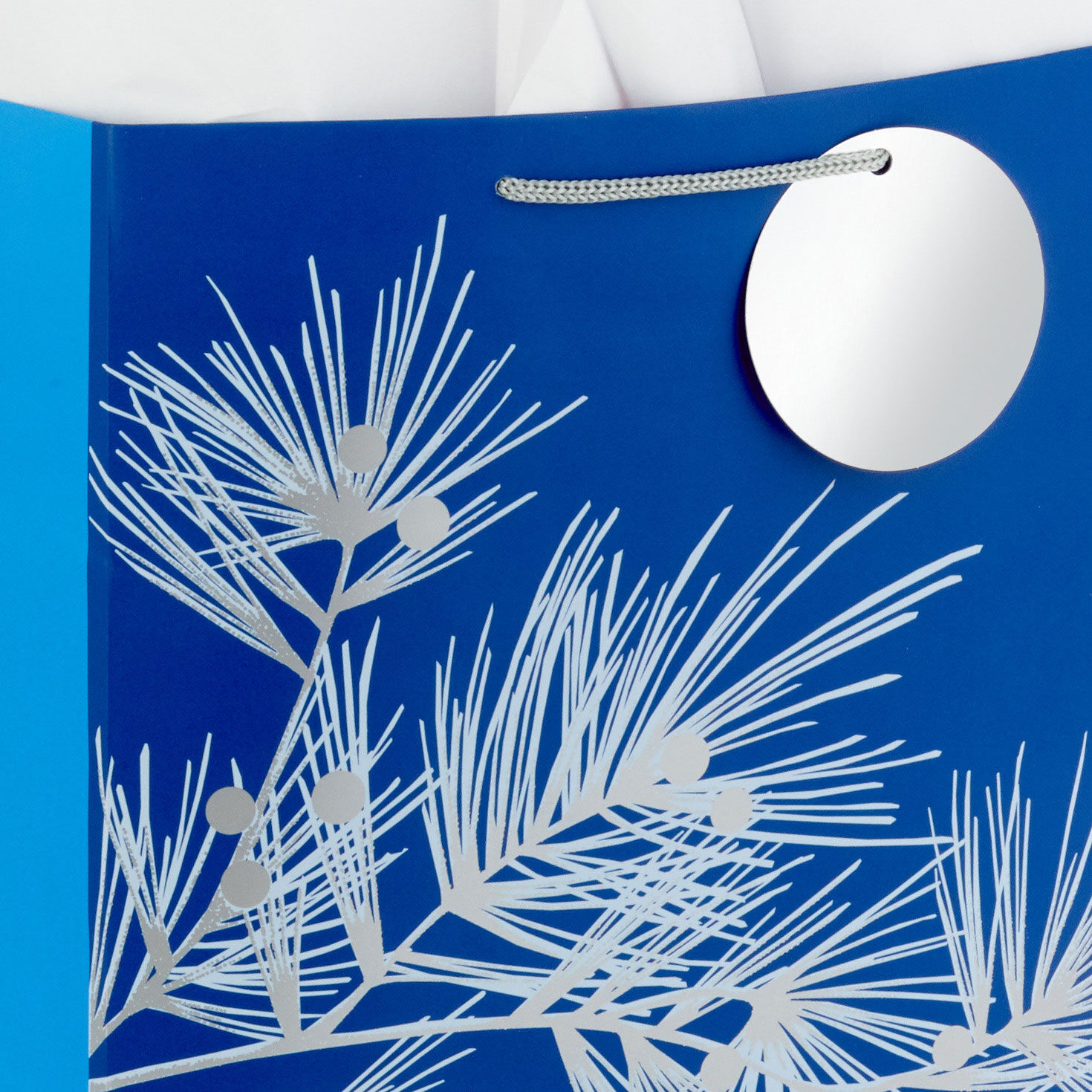 Blue and silver online gift bags