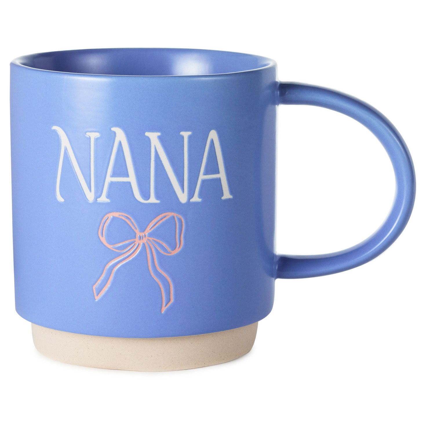 Nana Periwinkle Mug With Bow, 16 oz.