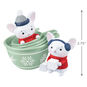 Mice With Measuring Cups Keepsake Ornament measurement image number 3