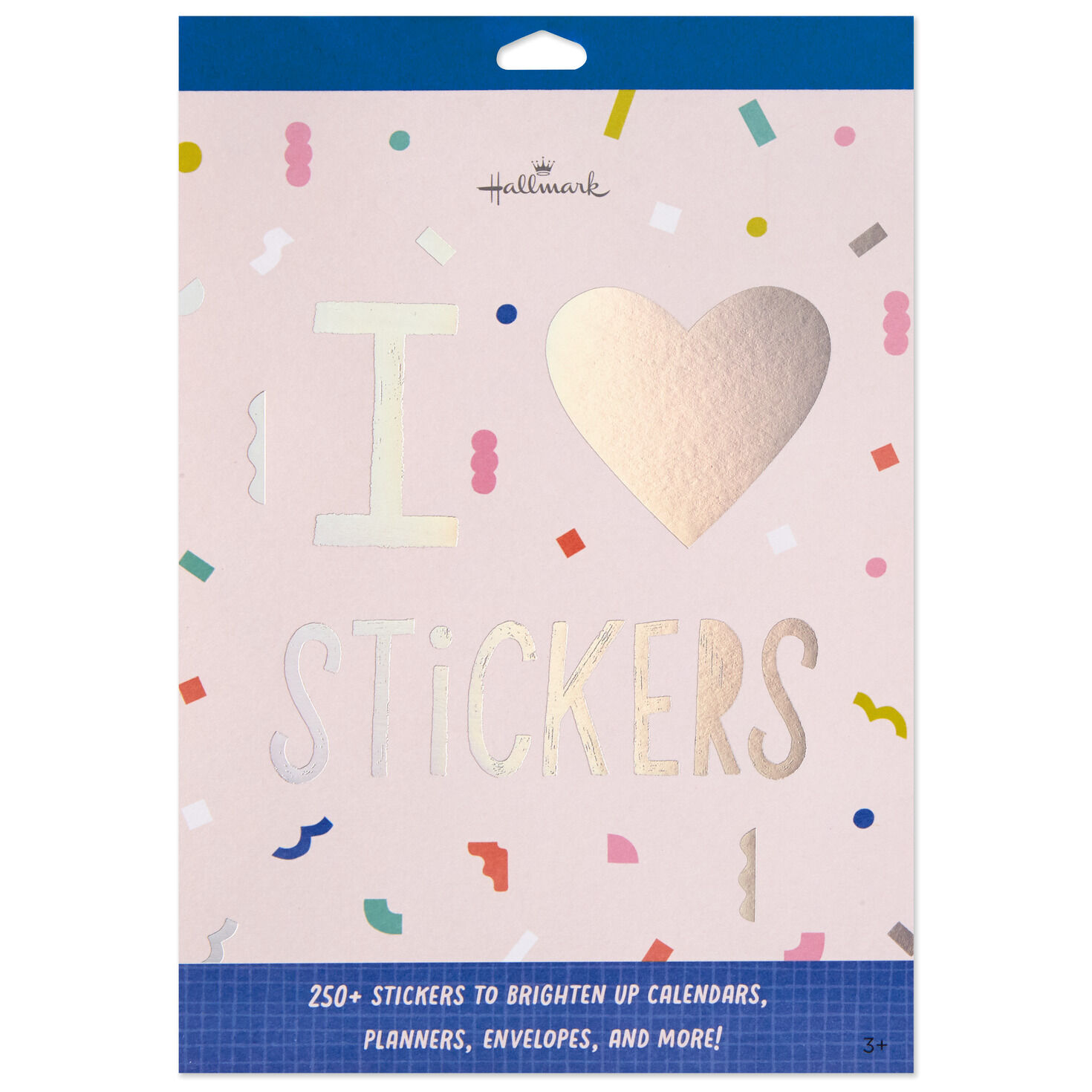 Dated 1989 Valentine’s Hearts Vintage Hallmark Stickers 