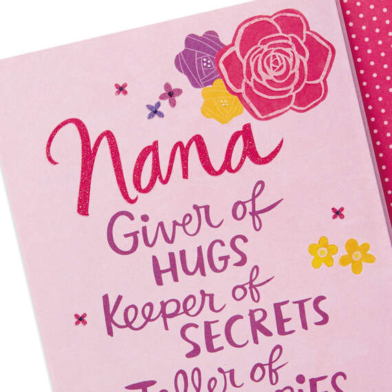 Giver of Hugs Mother's Day Card for Nana, , large image number 4