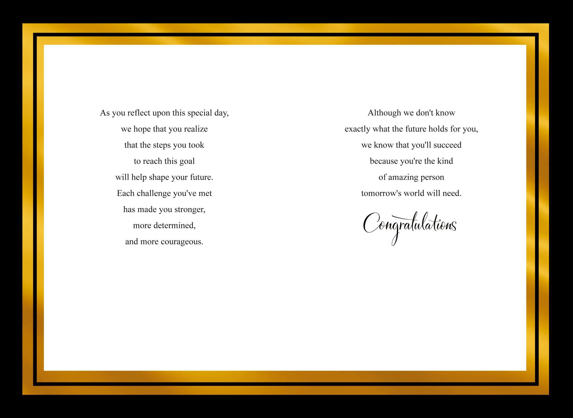 So Proud of You Graduation Card