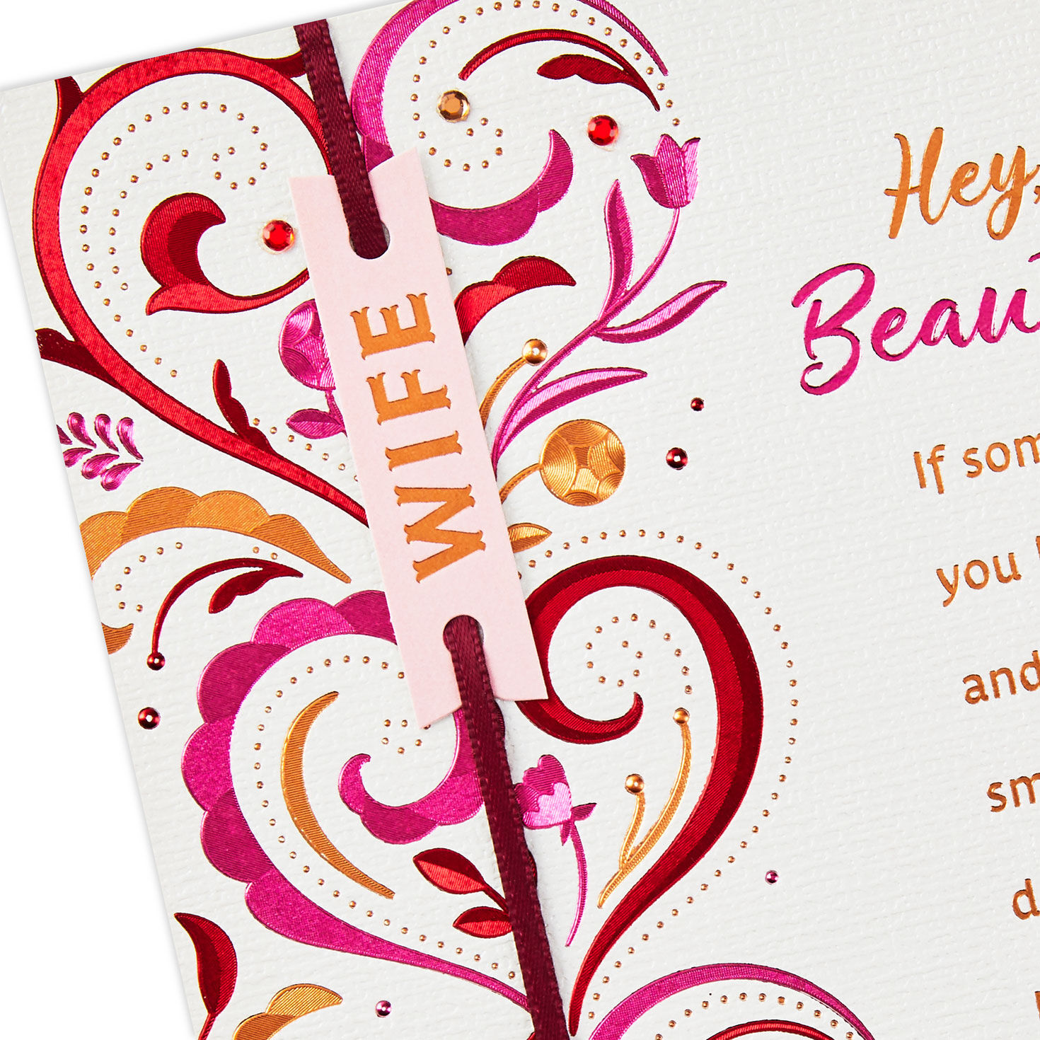 Hey, Beautiful Valentine's Day Card for Wife for only USD 8.99 | Hallmark